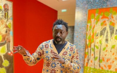 Visite privée de l’exposition Kaïdara d’Omar Ba à la Galerie Templon