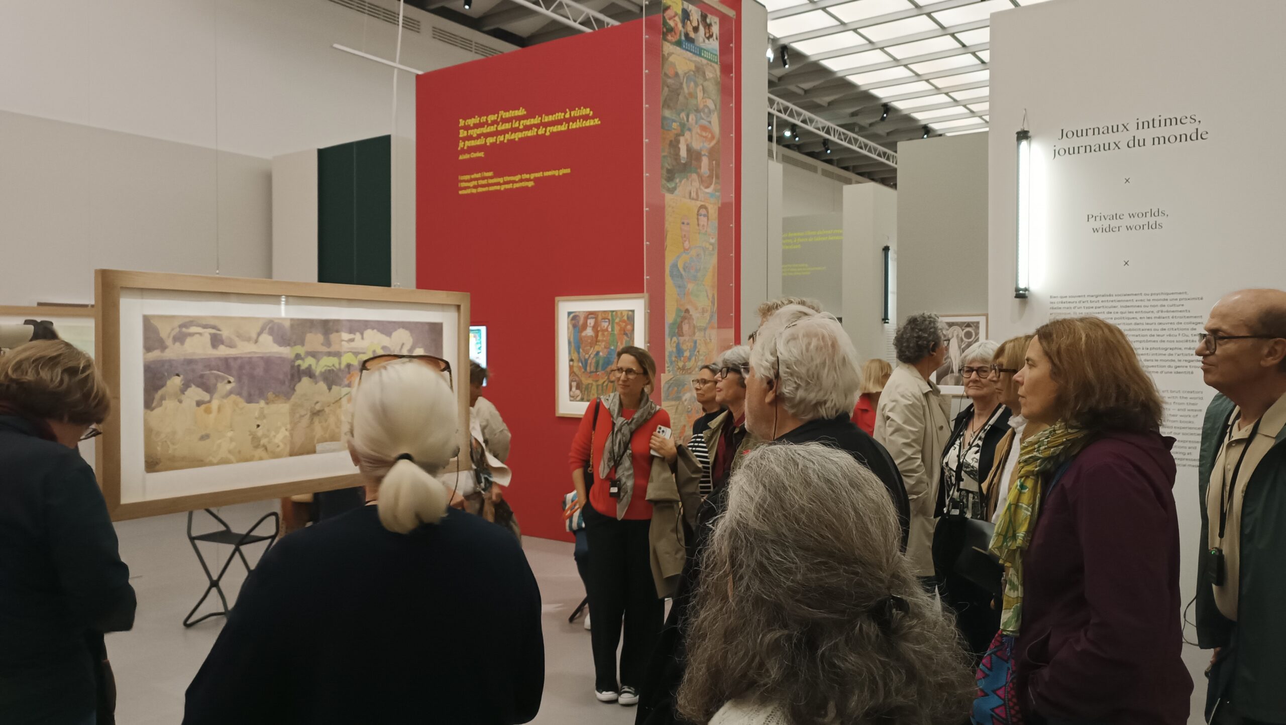 Visite expo Art Brut
